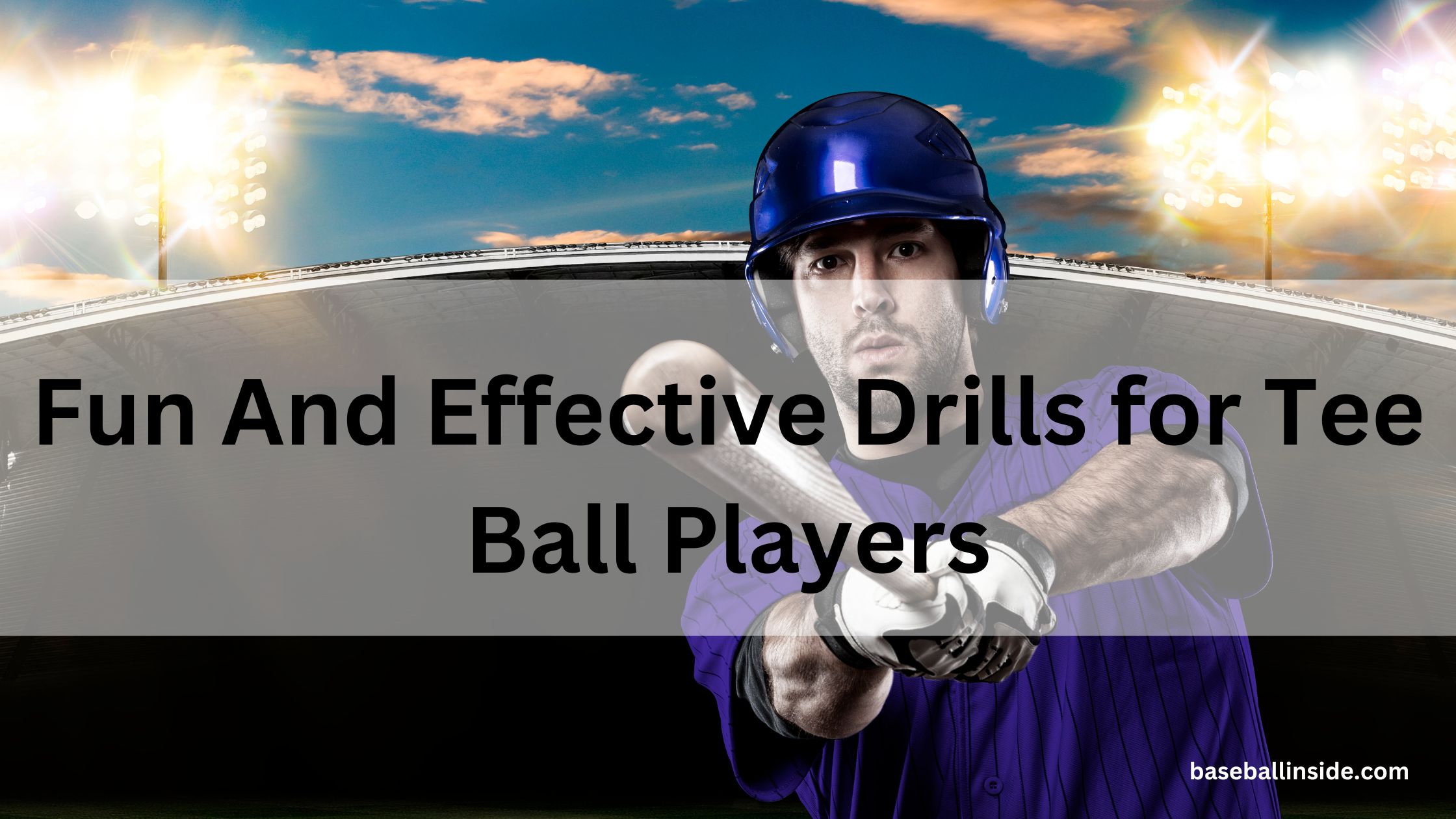 Fun And Effective Drills for Tee Ball Players