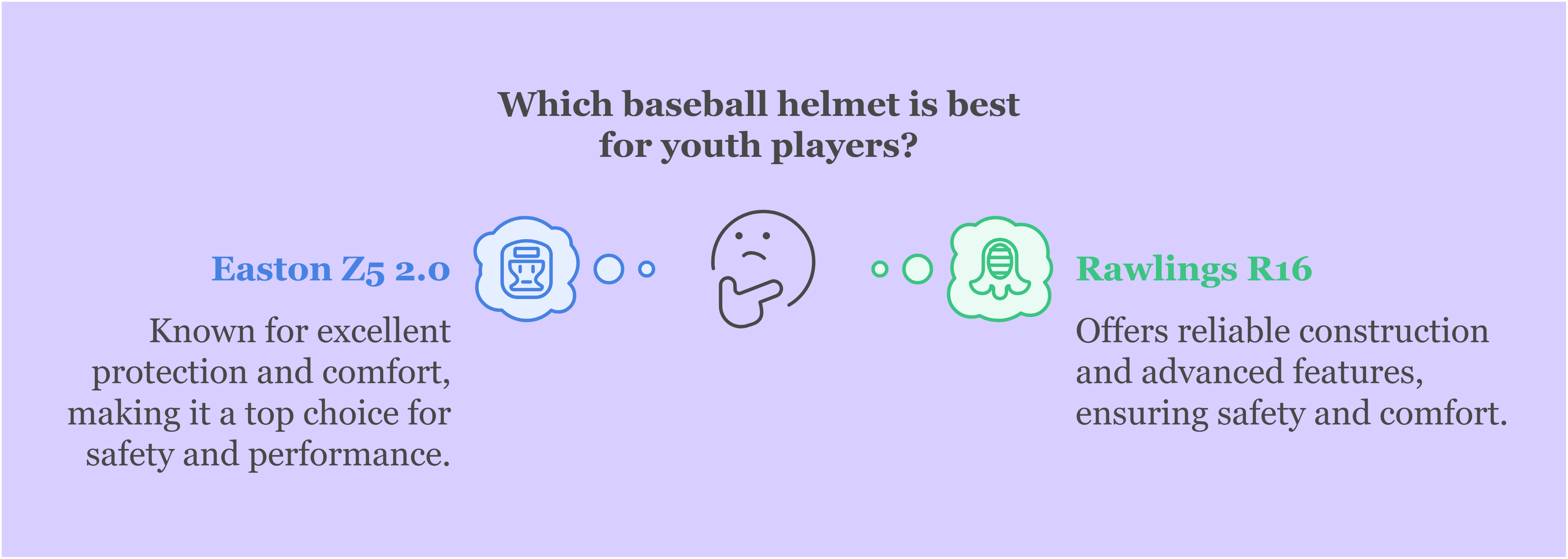 Which baseball helmet is best for youth players