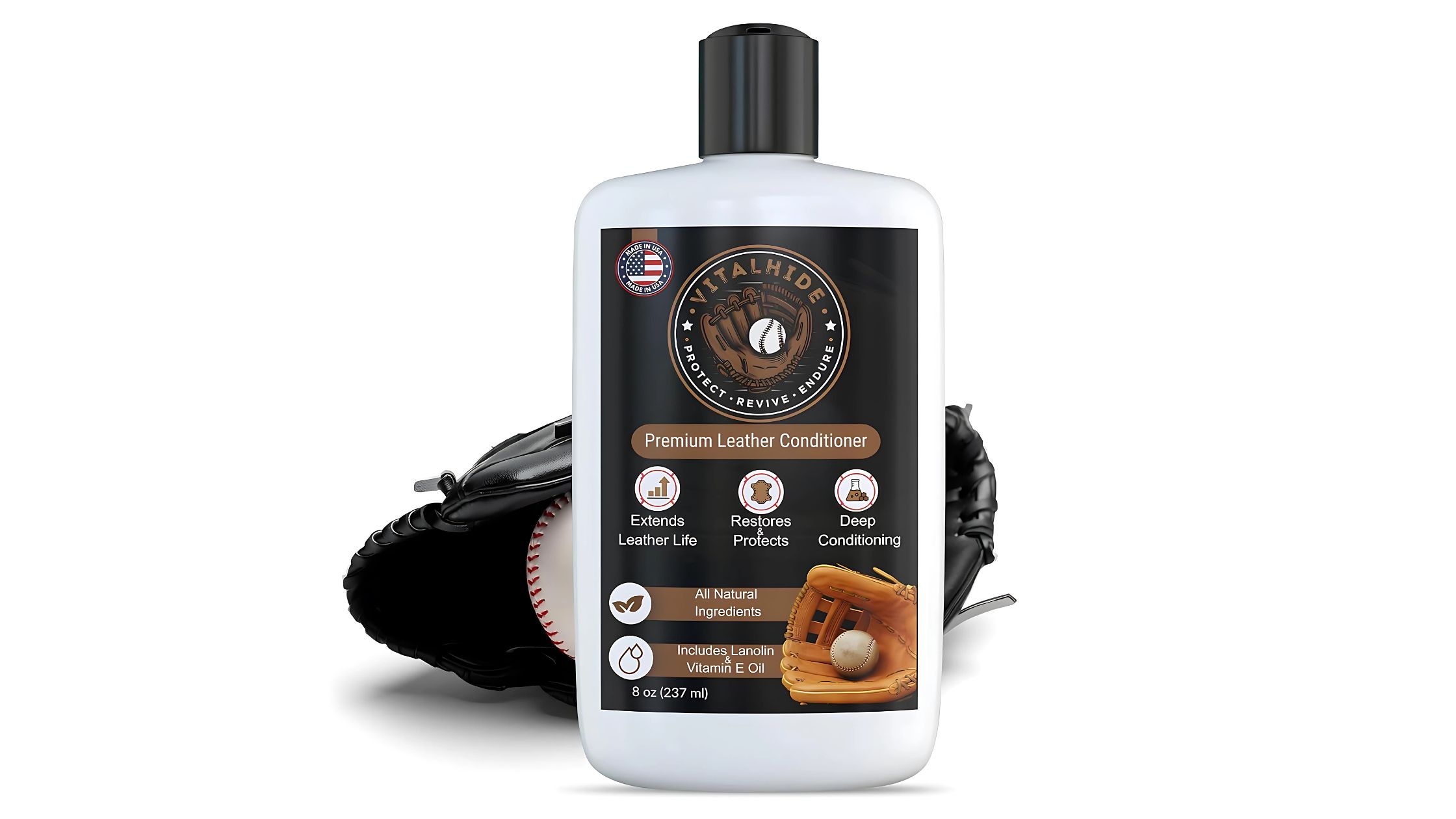 Premium Baseball Glove Oil 8oz